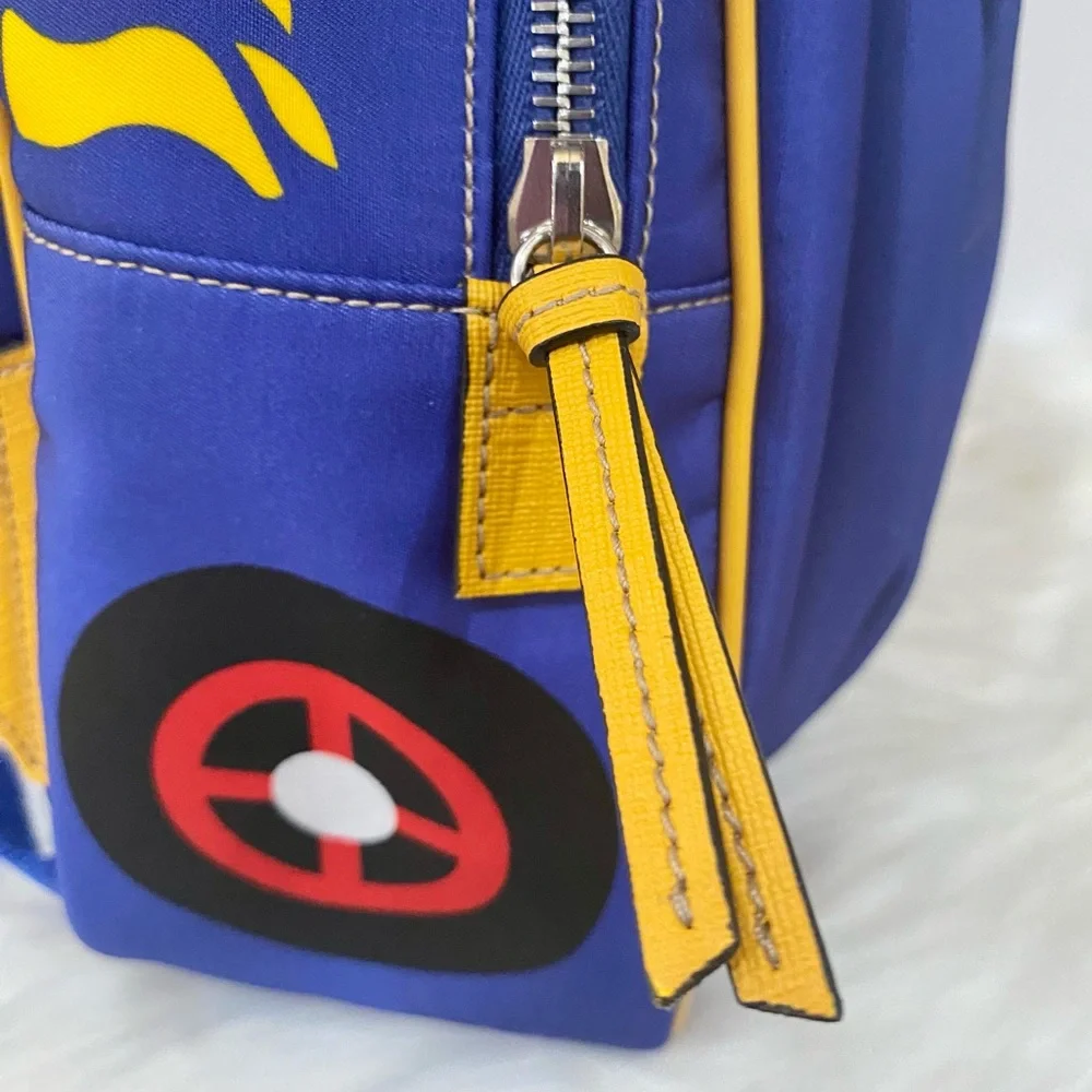 Gucci Kids Backpack Cars Nylon Blue - Picture 14 of 14